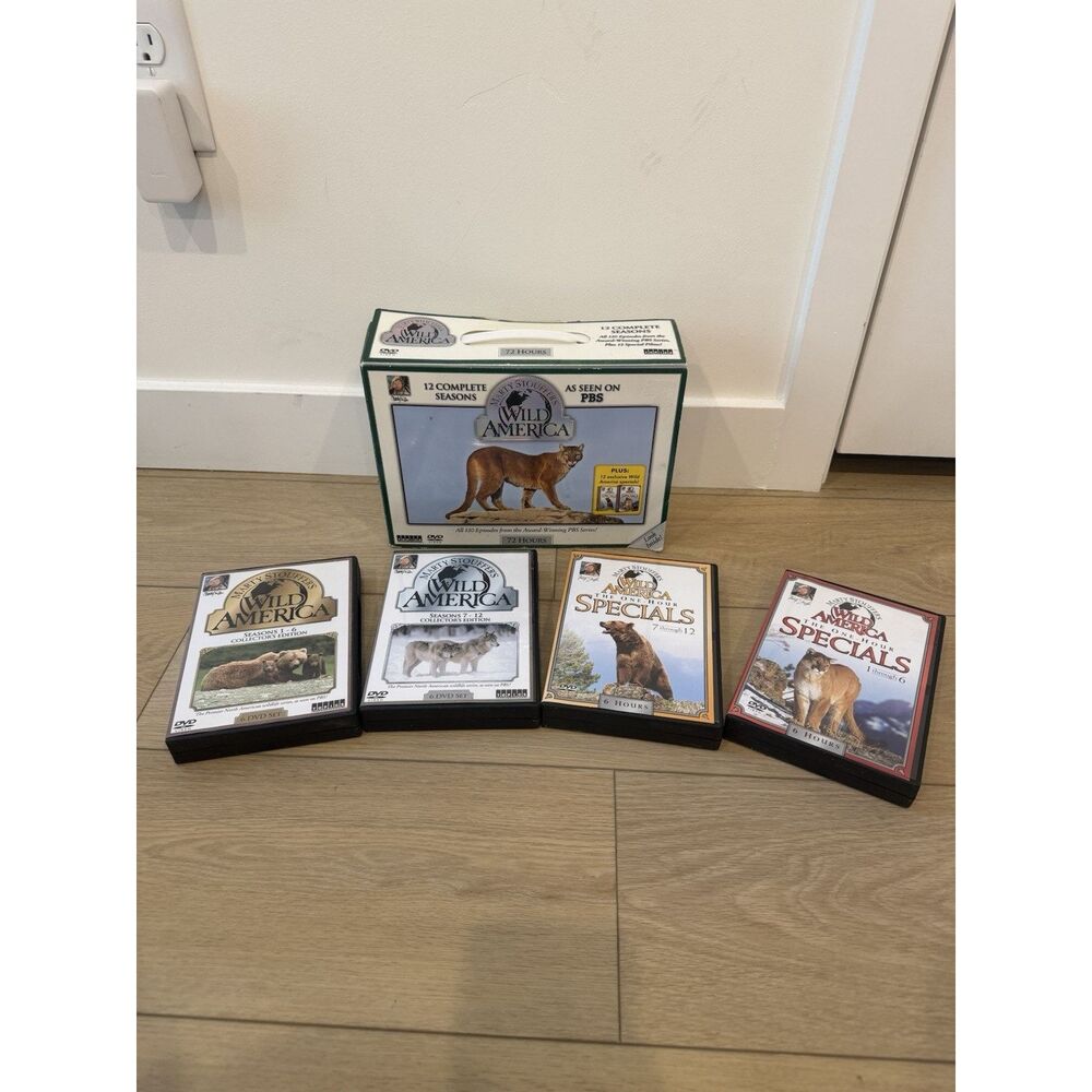 Marty Stouffer's Wild America 12 complete seasons plus 12 Specials (18 DVD)